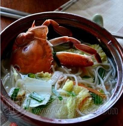 长沙雨花区丰谷食品厂福建家常螃蟹煮粉干