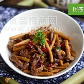 长沙雨花区丰谷食品厂黑椒茶树菇炒牛柳