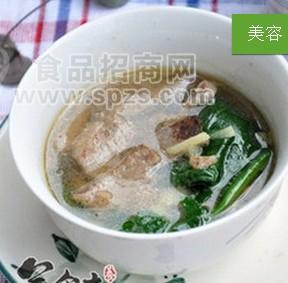 长沙雨花区丰谷食品厂菠菜猪肝汤