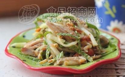 长沙雨花区丰谷食品薄荷凉拌鸭丝