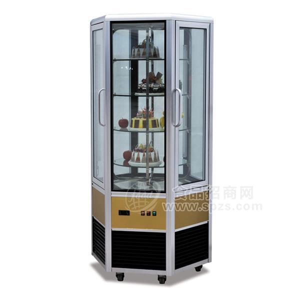 广州富祺 CP-600 六面玻璃展示冷柜 展示柜价格