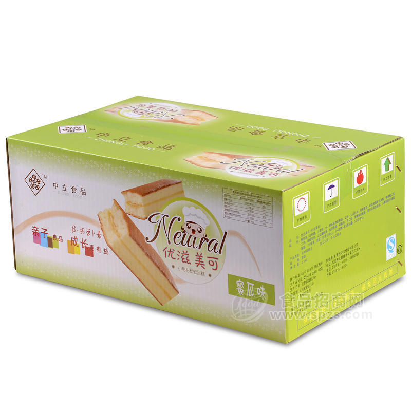 供应休闲食品糕点优滋美可夹心夹层夹馅蛋糕