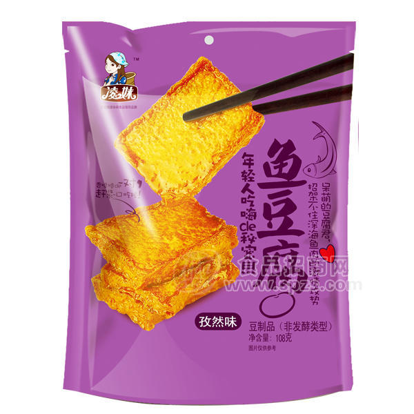 凌妹 魚豆腐 孜然味 108g