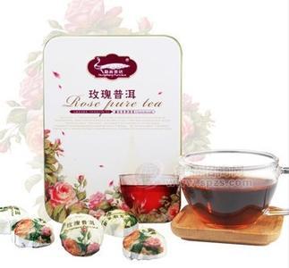 吉盛祥玫瑰花味普洱禮品茶招商