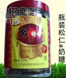 瓶装松仁奶糖