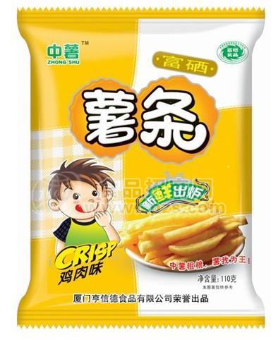 中薯薯業(yè)110G雞肉味薯條