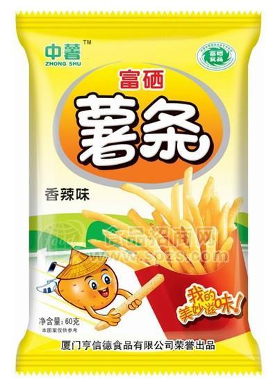 中薯薯業(yè)60G香辣味薯