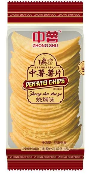 中薯薯业复合薯片烧烤味