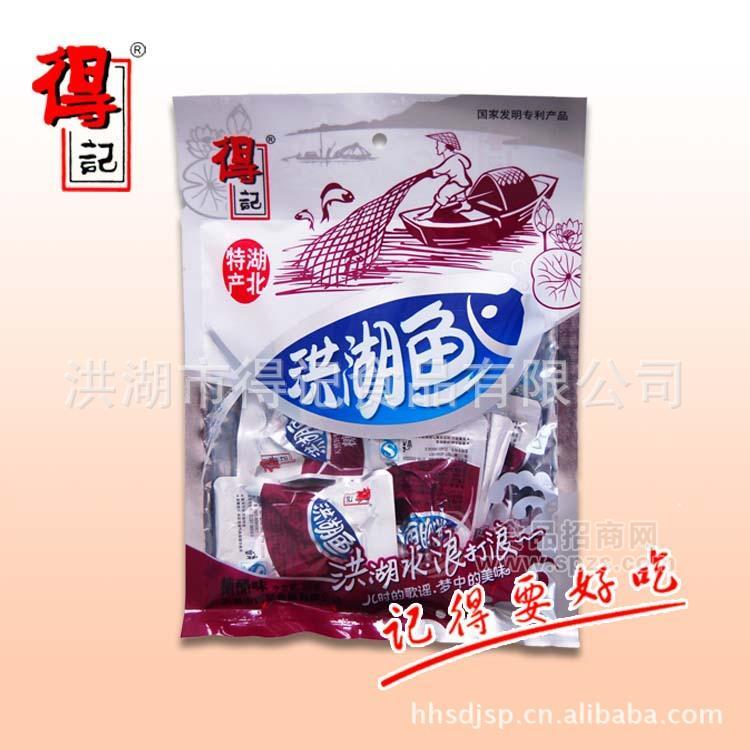 得記食品 湖北特產糖醋味洪湖魚88g 特色風味魚休閑食品