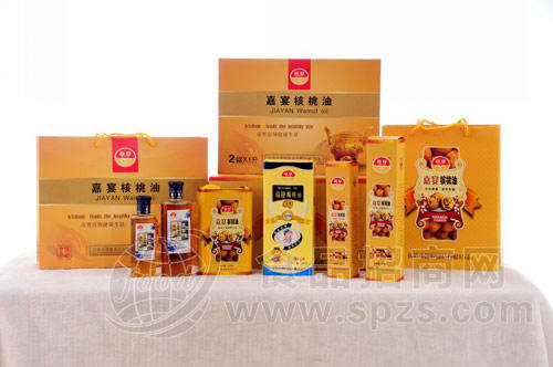 “嘉宴”核桃油产品组合