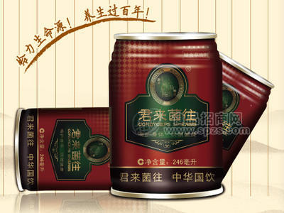 君来菌往蛹虫草饮料（无糖型）