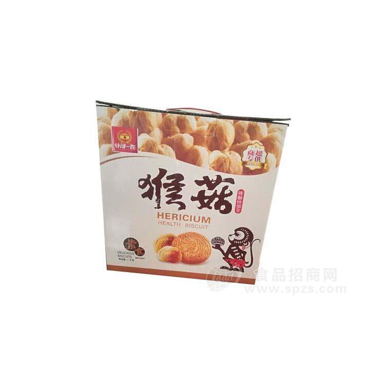 谷部一族 小猴菇酥性餅干 禮盒餅干-1kg/袋