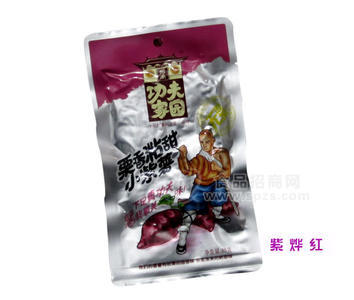 【紫烨红】河南特产 独立小包装85g 栗香粘甜 有机紫薯 紫薯条