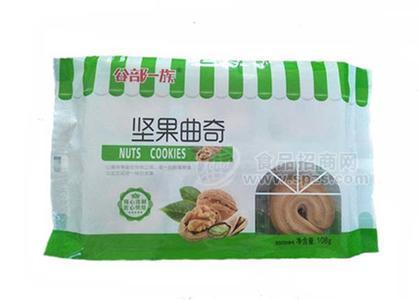 谷部一族 坚果曲奇  曲奇饼干-108g/袋