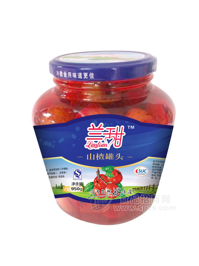 950-山楂罐头食品