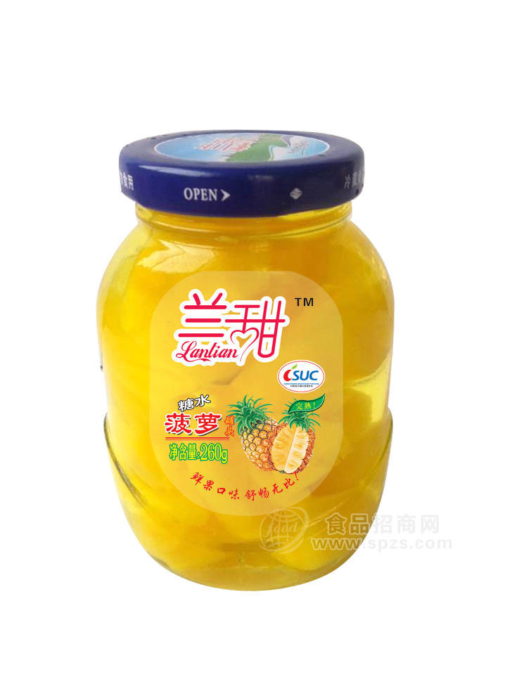 260-菠蘿 糖水菠蘿罐頭