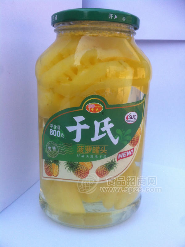 菠萝罐头800g