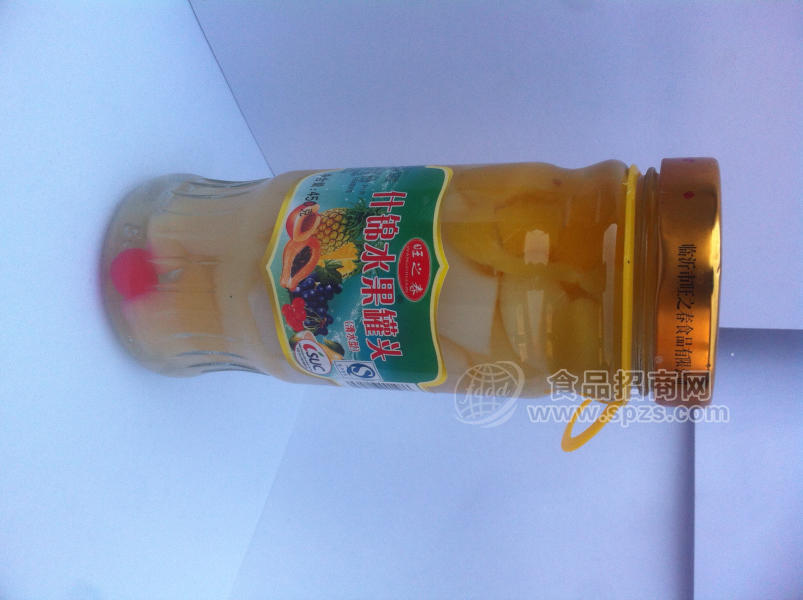 什锦水果罐头450g