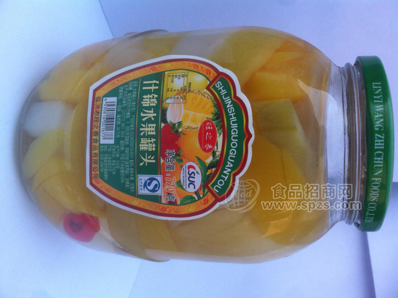 什锦水果罐头720g