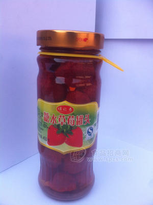 旺之春糖水草莓罐头450g