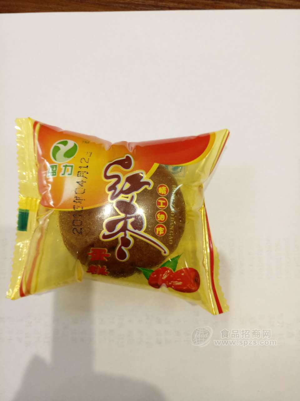 盈力红枣蛋糕 