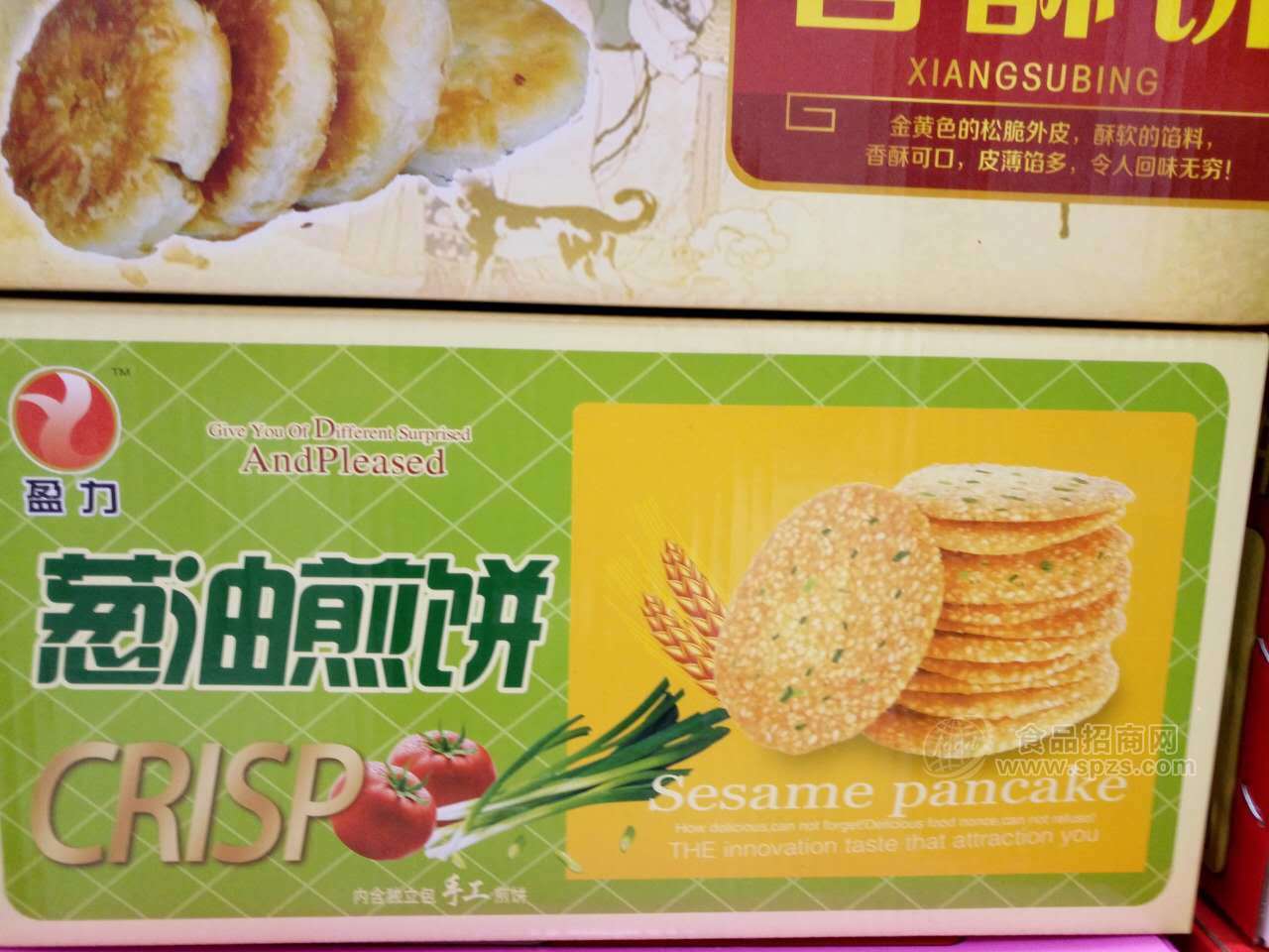 盈力葱油煎饼-杂粮食品