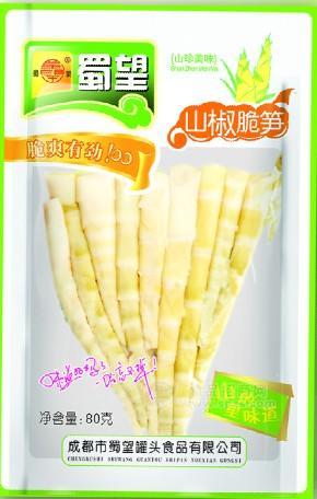 蜀望山椒脆笋80g