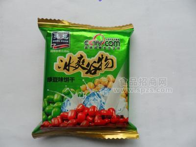 冰爽谷物饼干（绿豆味）