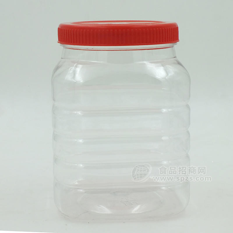 厂家直销食品级1.25L四方瓶平盖透明健康卫生