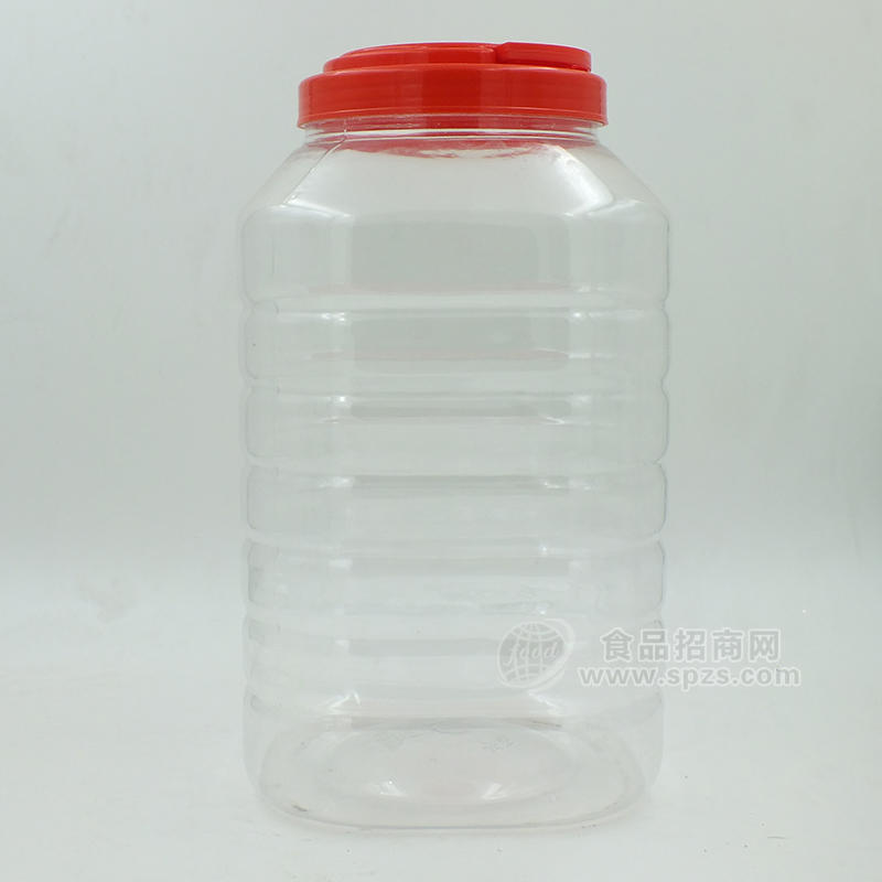 厂家直销食品级5L四方瓶透明健康卫生