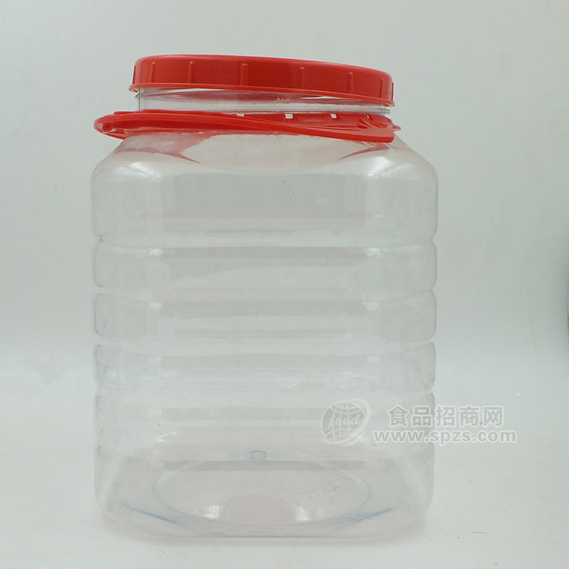 厂家直销食品级7L四方瓶透明健康卫生