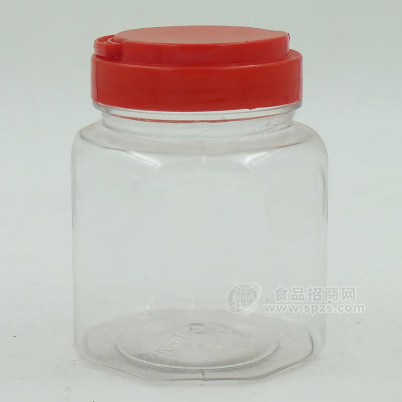 厂家直销食品级500ml八方瓶可手提透明健康卫生