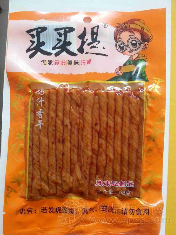 鸡汁香干