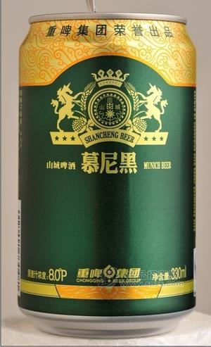 山城啤酒慕尼黑罐装
