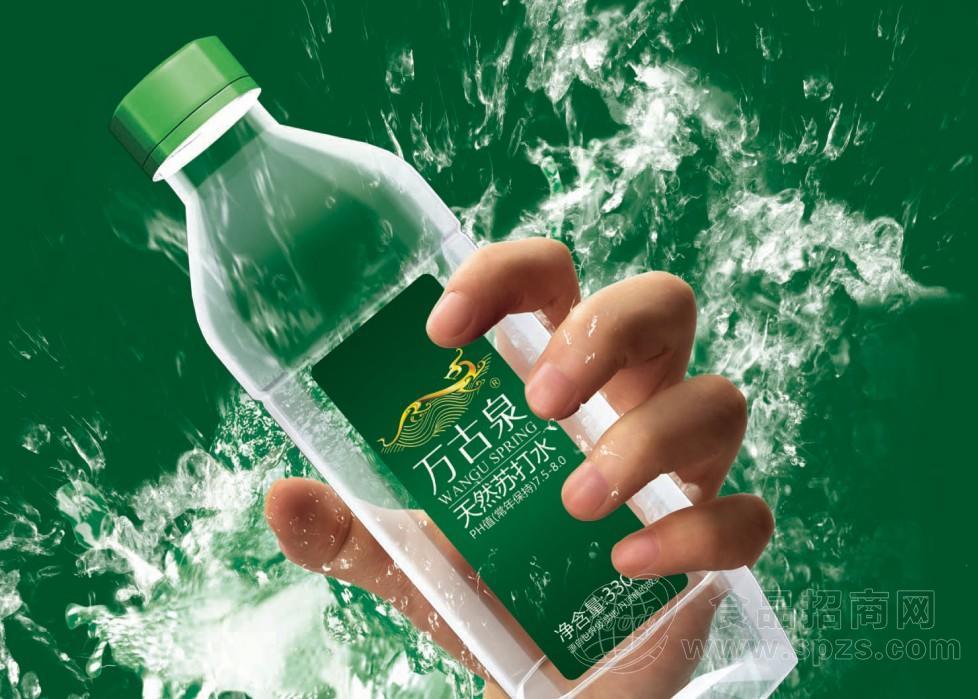 万古泉 天然苏打水330mlx24