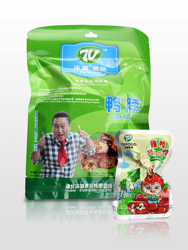 柒味 鸭脖 80g