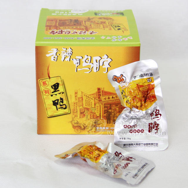创食人 鸭脖 16g