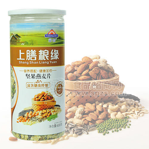 榮怡上膳糧緣堅(jiān)果燕麥片600g