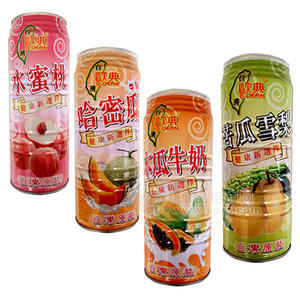 台湾欧典果汁奶饮料