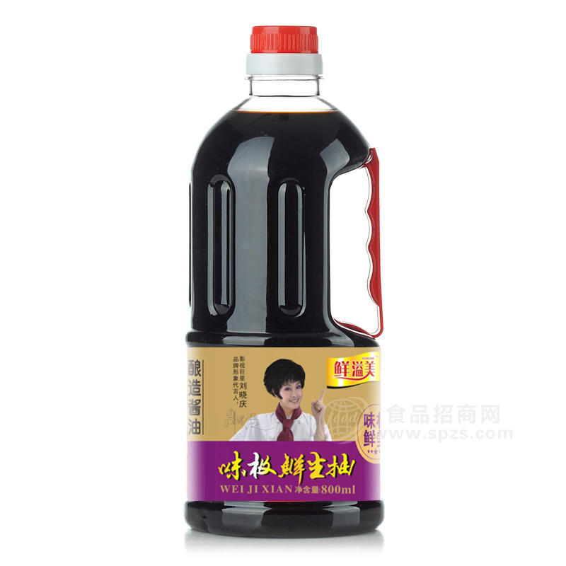 鮮溢美味極鮮生抽800ml