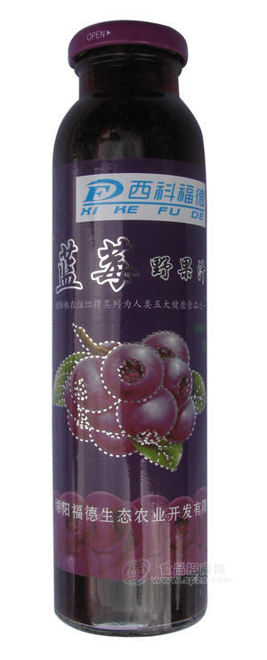 西科福德蓝莓野果汁
