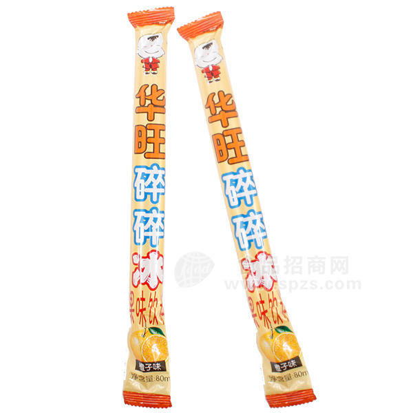 ·华旺碎碎冰 果味饮料 橙子味 80ml 