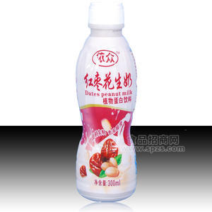 紅棗花生奶300ml