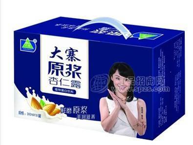 大寨原浆杏仁露植物蛋白饮料