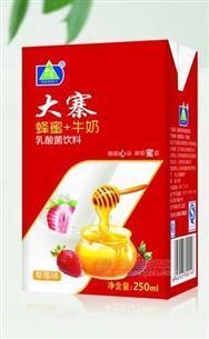 大寨蜂蜜牛奶乳酸菌饮料
