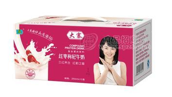 大寨红枣枸杞牛奶
