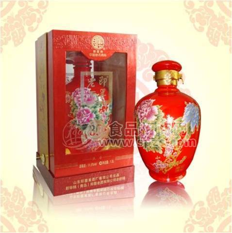 即墨老酒-花开富贵30年