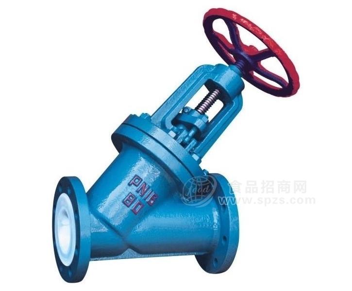 J45F46衬氟直流式截止阀