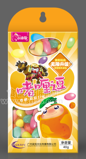 果宝特攻30G啫喱逗香橙+葡萄味
