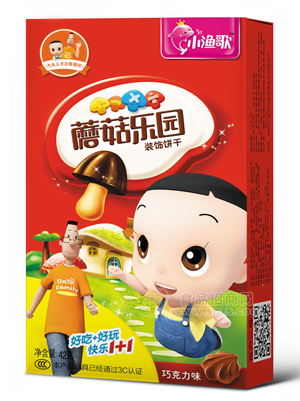 大頭兒子42g蘑菇樂(lè)園巧克力味